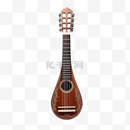 吉他渲染图片_印度乐器吉他