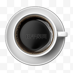 一杯黑色咖啡