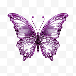 紫色蝴蝶群图片_紫色蝴蝶与线条