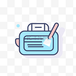 彩色手提箱图片_图标是一个带牙刷的手提箱 向量