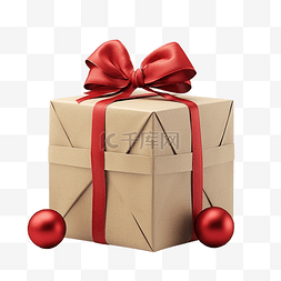 快乐购物快乐有礼图片_用再生牛皮纸包裹的礼盒，木头上