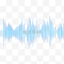 打字声音图片_声音均衡器光效波浪蓝色