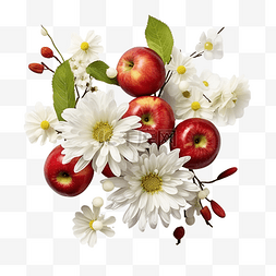感恩节装饰用苹果