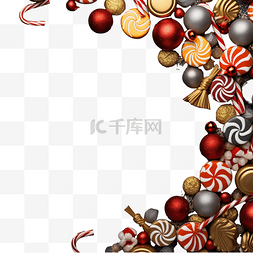 融化巧克力免扣图片_深灰色的圣诞手杖焦糖红金风景