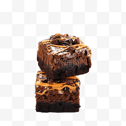 巧克力布朗尼图片_万圣节食物创意自制有机软糖和脆
