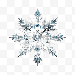 仙境仙境图片_抽象几何雪花与钻石