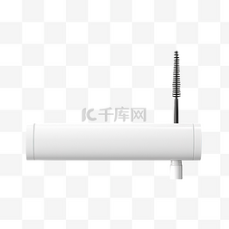 正方形盒子白色图片_空白白色睫毛膏包装化妆品护肤品