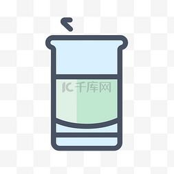 龙舌兰酒图片_带有饮料图标的玻璃杯 向量