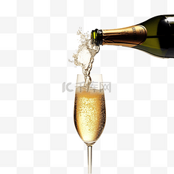香槟气泡气泡图片_香槟瓶欢呼庆祝