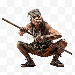 武术文化图片_Skepeng 达雅克部落的武术