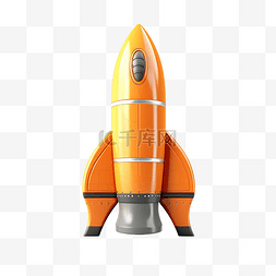 火箭启动 3d 图
