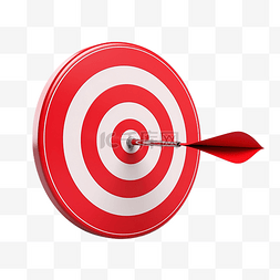 箭头透明图片_箭头在目标上向右朝目标插图