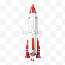 3d 插图 nft 火箭发射