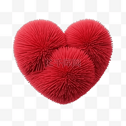 3d红心图片_可爱的3D红心形装饰