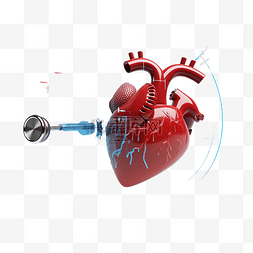 Heart Rate Medical 3d 插图