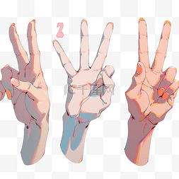 三指符号