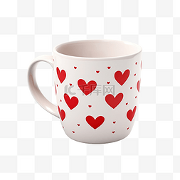 粉色漱口杯图片_咖啡杯情人节剪贴画咖啡杯的爱