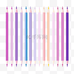 唯美蜡笔紫色彩虹线条条纹可爱