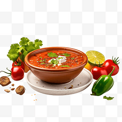 传统墨西哥番茄汤