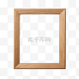 木框相框图片_带有路路通和隔离复制空间的木制