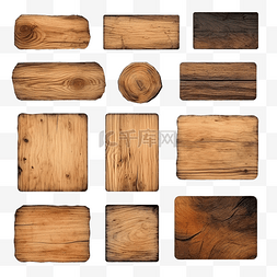 木板路图片_基本形状系列中的复古木板