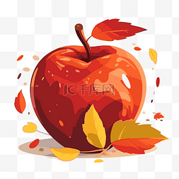 秋天的苹果 向量