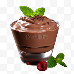 矢量巧克力饮品元素立体免抠图案