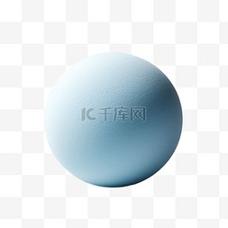 立体装饰小球图片_几何蓝色小球元素立体免抠图案