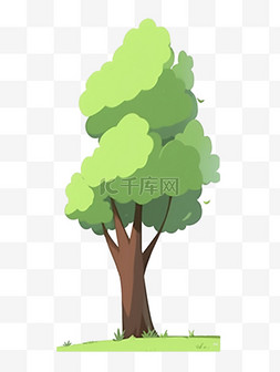 植树节图标图片_植树节树木免抠素材