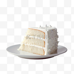 蛋糕奶油图片_装饰奶油蛋糕元素立体免抠图案