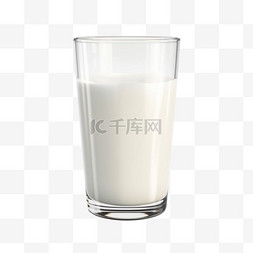 牛奶矢量图案图片_矢量新鲜牛奶元素立体免抠图案