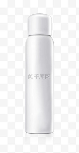 白色化妆品瓶子防晒瓶免抠元素
