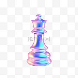 象棋素材图片_质感国际象棋元素立体免抠图案