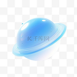 立体球状图片_蓝色球状元素立体免抠图案ai