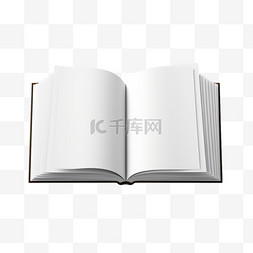 书本网格图片_素材空白书本元素立体免抠图案
