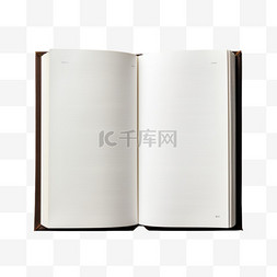 书本立体空白素材图片_图形空白书本元素立体免抠图案