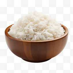 一碗米饭元素立体免抠图案特色