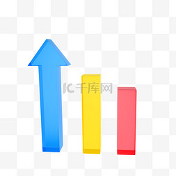 3D玻璃风科技金融数据信息元素