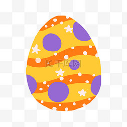 蛋图片_复活节可爱彩蛋免抠元素