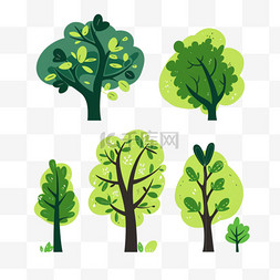 植树节展板图片_卡通手绘春天植树节元素