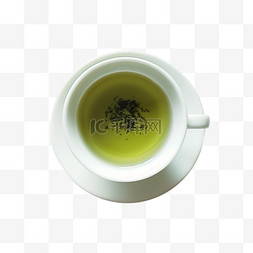 一杯茶摄影图免抠元素茶叶