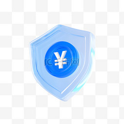 蓝色立体信息图片_3d玻璃安全设计