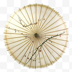 古风油纸伞插画图片_清明节素材油纸伞手绘风格
