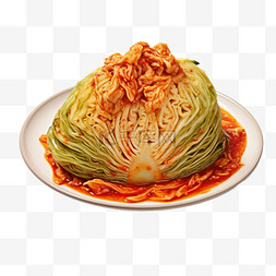 韩式泡菜元素立体免抠图案
