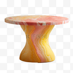 石台桌子元素立体免抠图案