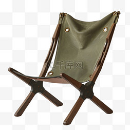 折叠椅子元素立体免抠图案