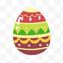 复活节节日彩蛋图片_手绘彩蛋复活节元素