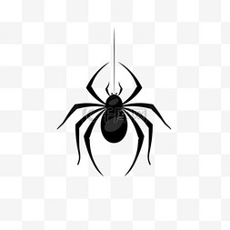 巨型蜘蛛图片_卡通蜘蛛元素立体免抠图案