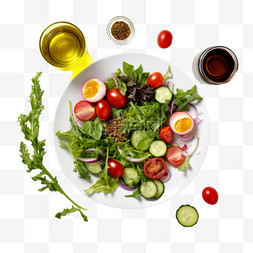蔬菜沙拉图片_蔬菜沙拉元素立体免抠图案