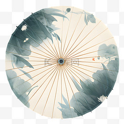 清明节传统古风油纸伞16免抠元素